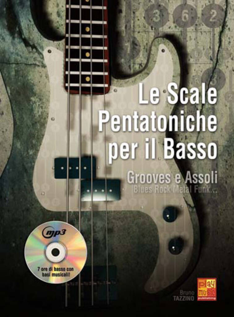 Knjiga LE SCALE PENTATONICHE PER IL BASSO +CD TAZZINO