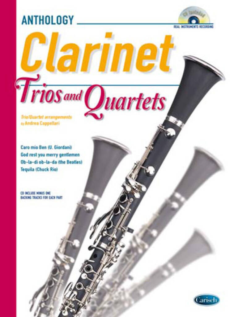 Knjiga CLARINET TRIOS AND QUARTETS +CD CAPPELLARI