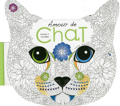 Kniha Amour de chat - Dessins à colorier Sara Muzio