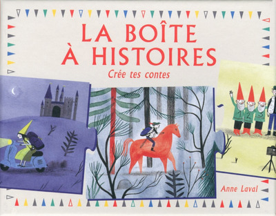 Kniha La boîte à histoires - Crée tes contes Anne Laval