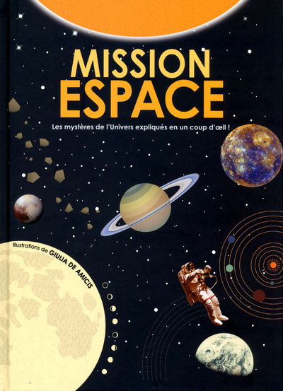 Book Mission espace Giulia De Amicis