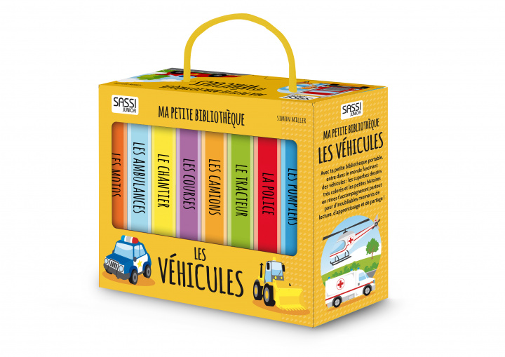 Książka Ma petite bibliothèque - Les véhicules MILLER