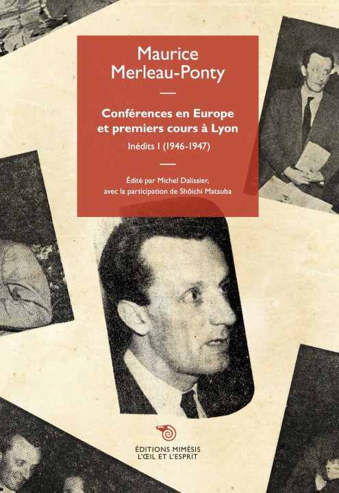 Buch Conférences en Europe et premiers cours à Lyon Merleau-Ponty Maurice