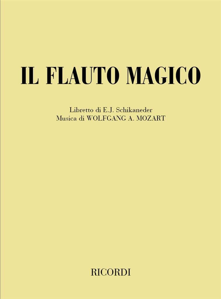 Knjiga IL FLAUTO MAGICO OPERA WOLFGANG AMADEUS MOZ
