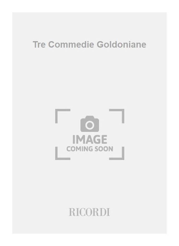 Knjiga TRE COMMEDIE GOLDONIANE OPERA GIAN FRANCESCO MALIP