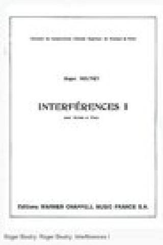 Knjiga ROGER BOUTRY: INTERFERENCES I BOUTRY