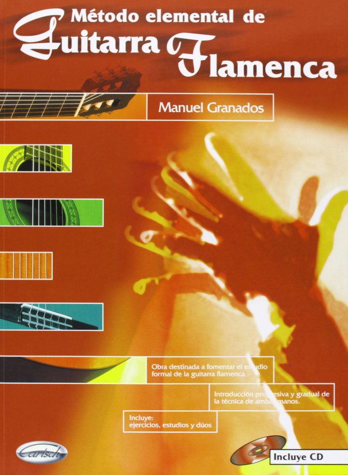 Knjiga METODO ELEMENTAL DE GUITARRA FLAMENCA +CD GRANADOS