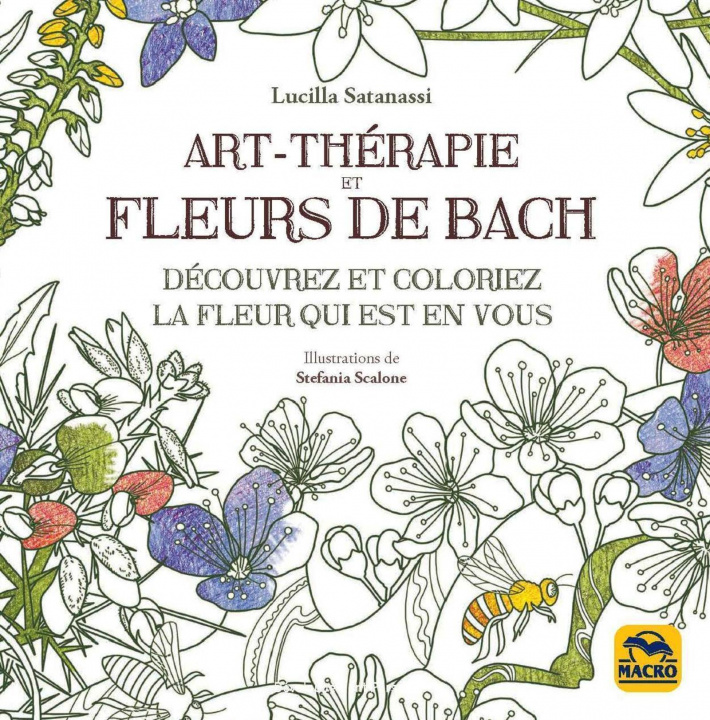Book Art thérapie et fleurs de Bach Scalone