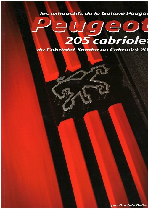 Kniha Peugeot 205 Cabriolet du cabriolet Samba au Cabriolet 205 Bellucci