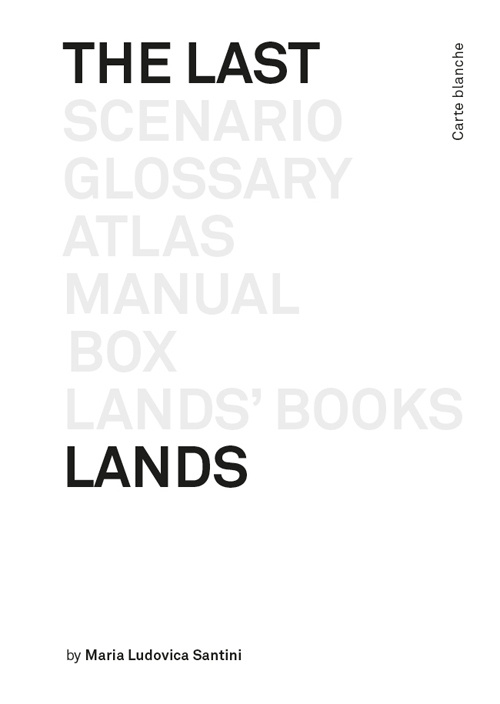 Kniha The Last Lands - Scenario - Glossary - Atlas Manual - Box - Lands' Books L. Santini