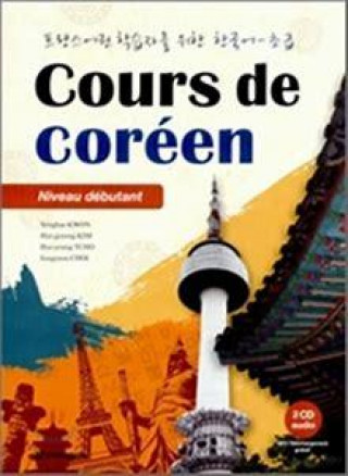 Kniha COURS DE COREEN - NIVEAU DEBUTANT KWON