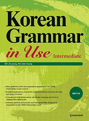 Carte Korean Grammar in Use - Intermediate Jean-myung Ahn