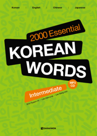 Könyv 2000 Essential Korean Words for Intermediate Hee-jung Lee