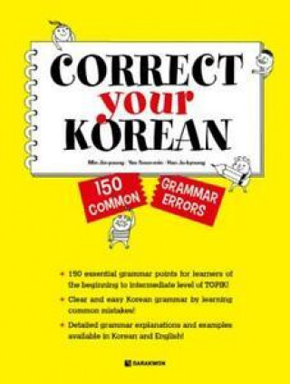 Book CORRECT YOUR KOREAN (COREEN - ANGLAIS) MIN JIN-YOUNG