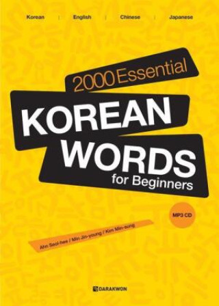 Könyv 2000 Essential Korean Words for Beginners Jin-young Min