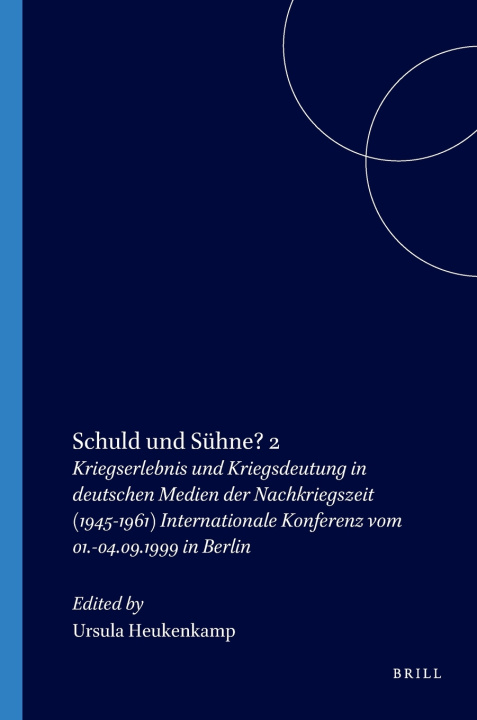 Knjiga SCHULD UND SUHNE? Ursula Heukenkamp