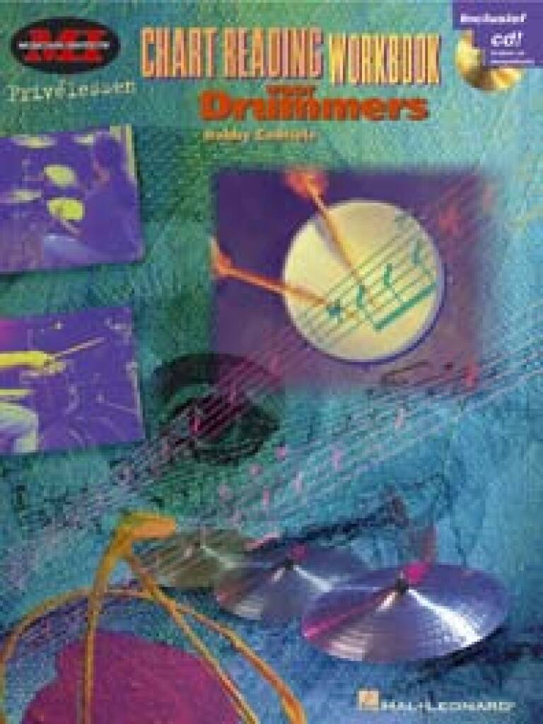 Βιβλίο CHART READING WORKBOOK VOOR DRUMMERS BATTERIE +CD BOBBY GABRIELE