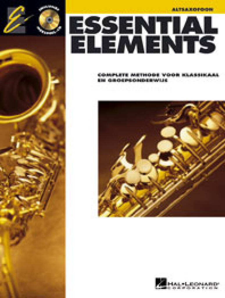 Knjiga ESSENTIAL ELEMENTS (NL) SAXOPHONE +CD 
