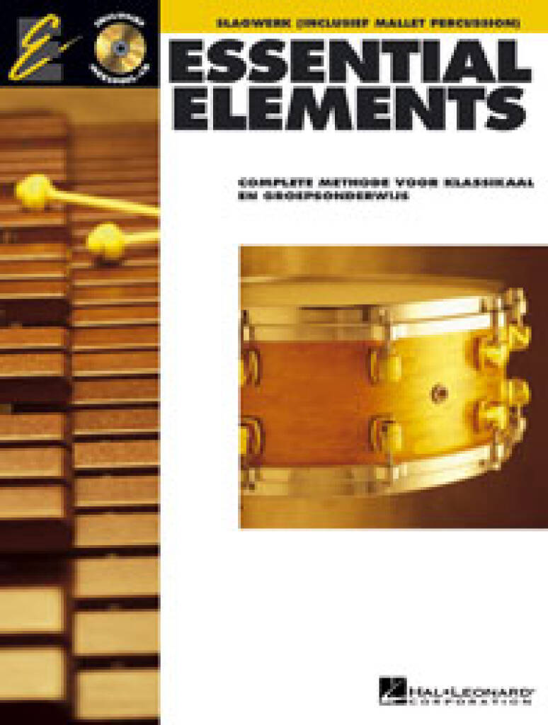 Knjiga ESSENTIAL ELEMENTS (NL) PERCUSSIONS +CD 