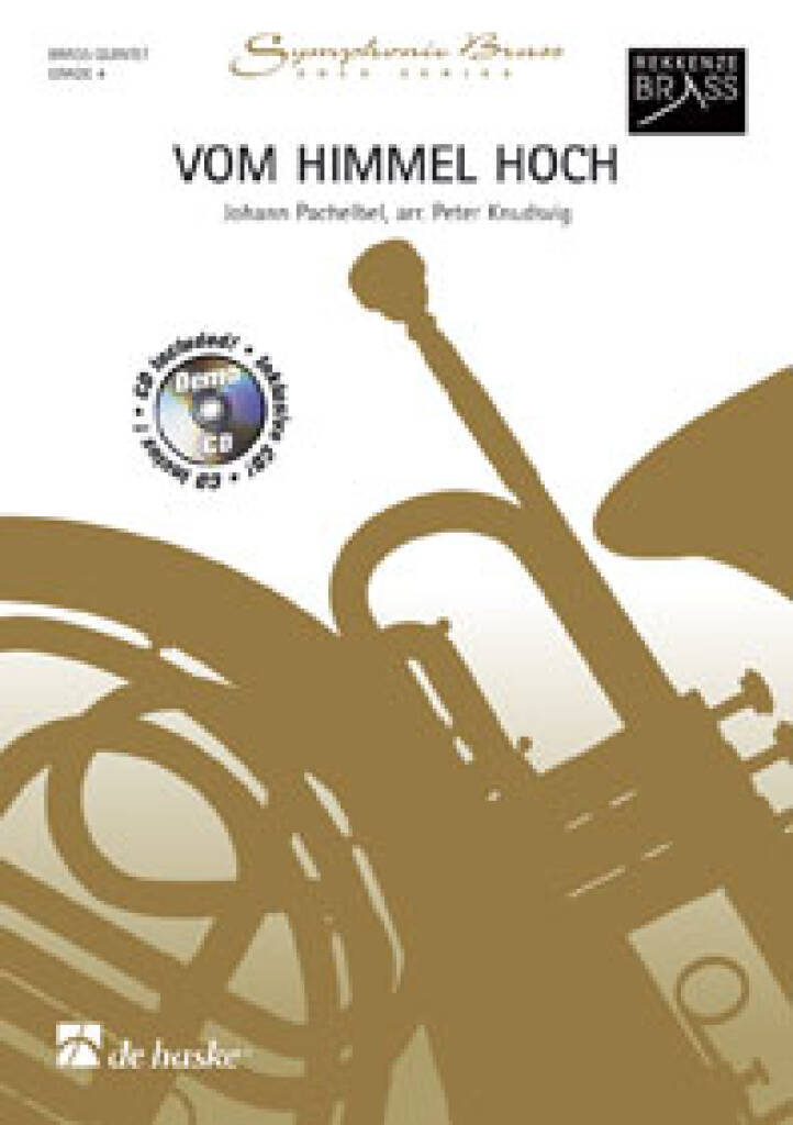 Libro VOM HIMMEL HOCH MUSIQUE D'ENSEMBLE-PARTITION+PARTIES+CD JOHANN PACHELBEL