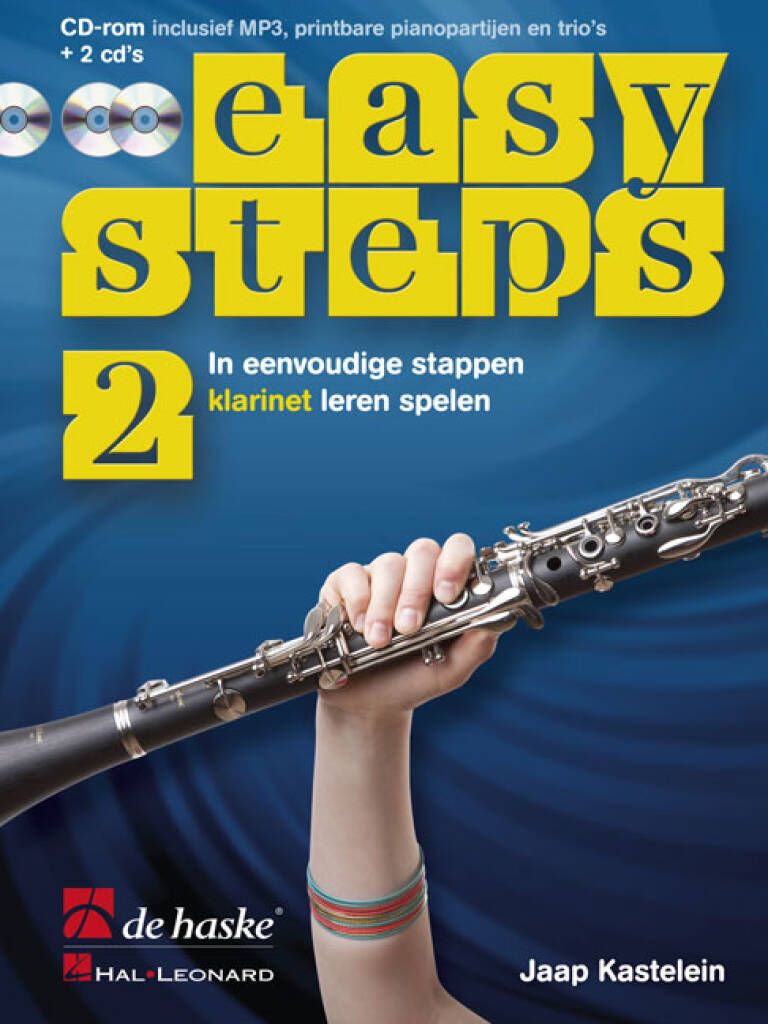 Knjiga EASY STEPS 2 KLARINET CLARINETTE +CD JAAP KASTELEIN_KLAAS