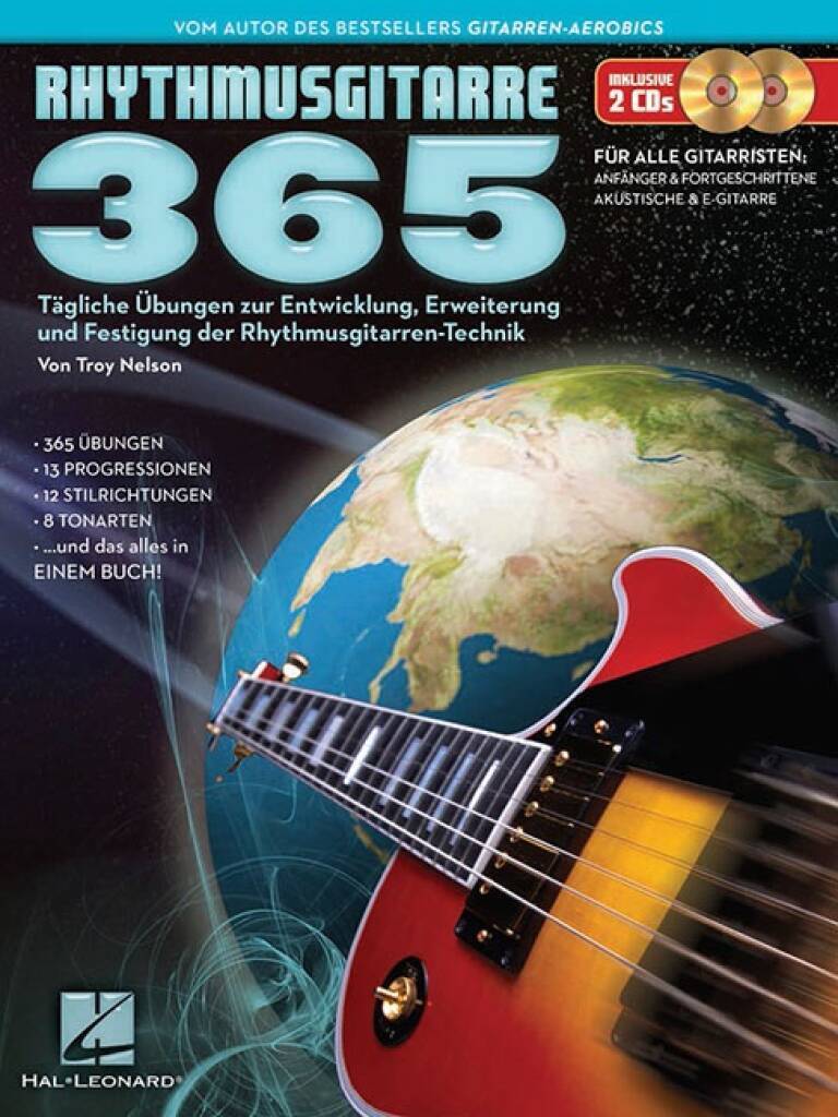 Buch RHYTHMUSGITARRE 365 GUITARE +CD 