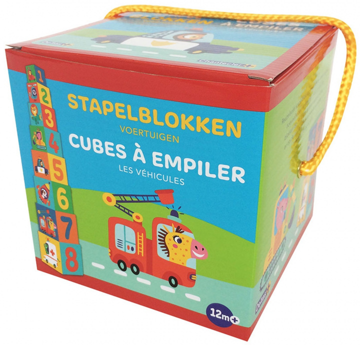 Libro Cubes à empiler - Les véhicules (+ 12 m) collegium