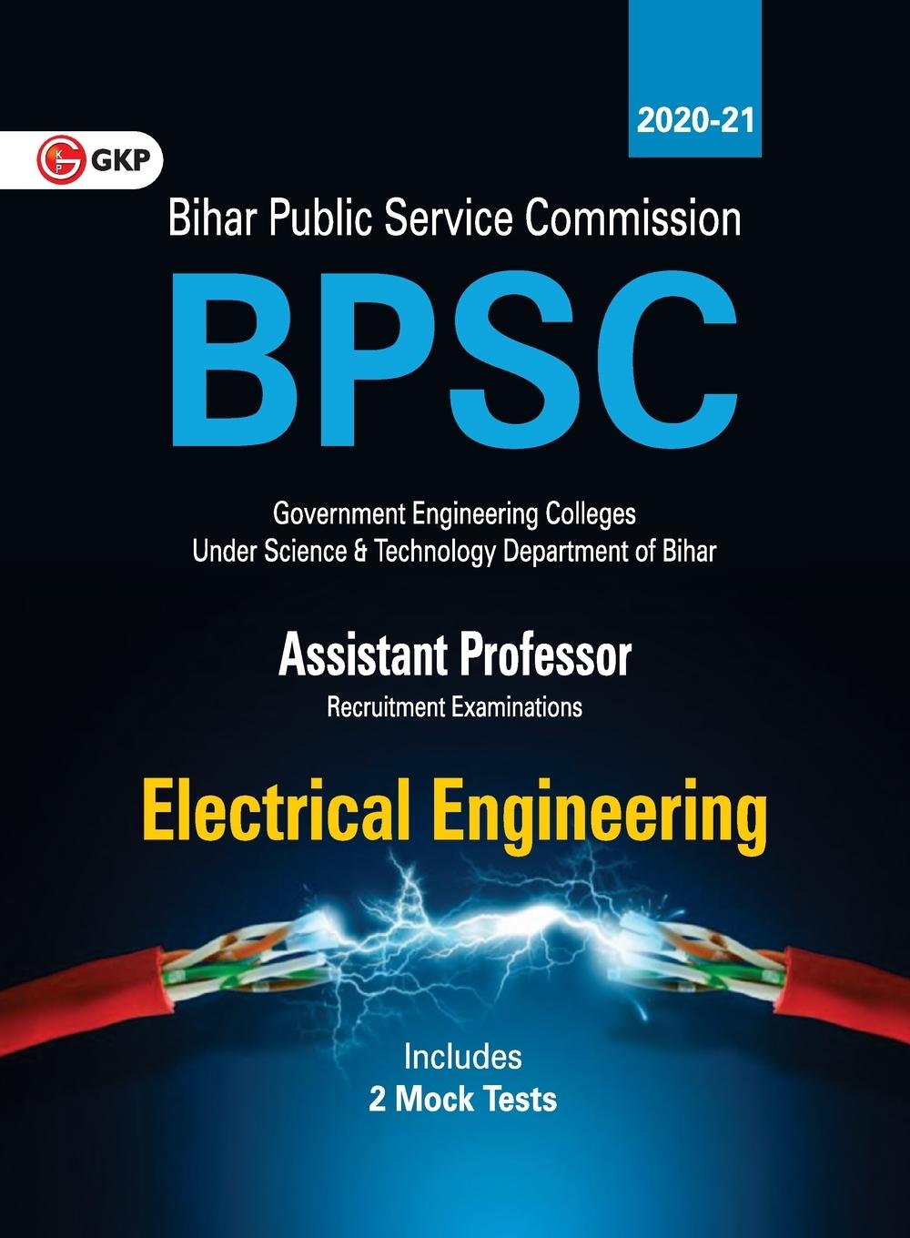 Knjiga Bpsc 2020 Assistant Professor Electrical Engineering Gkp
