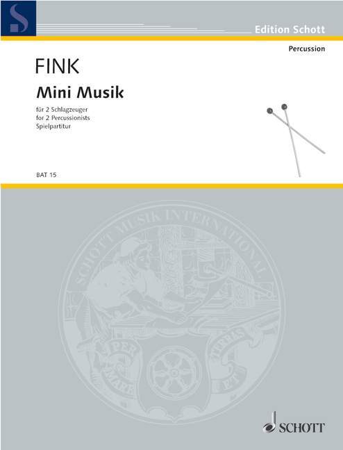 Printed items MINI MUSIK SIEGFRIED FINK