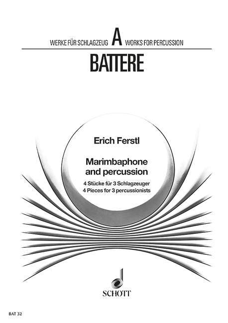 Drucksachen MARIMBAPHONE AND PERCUSSION -PARTITION+PARTIES SEPAREES ERICH FERSTL