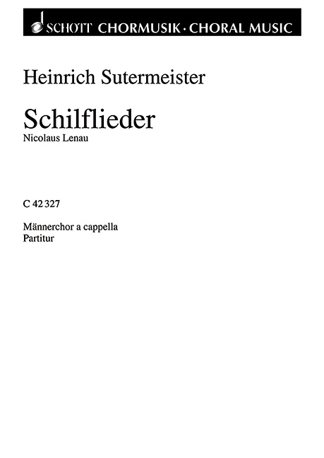Printed items ZWEI MANNERCHORE CHANT HEINRICH SUTERMEISTE