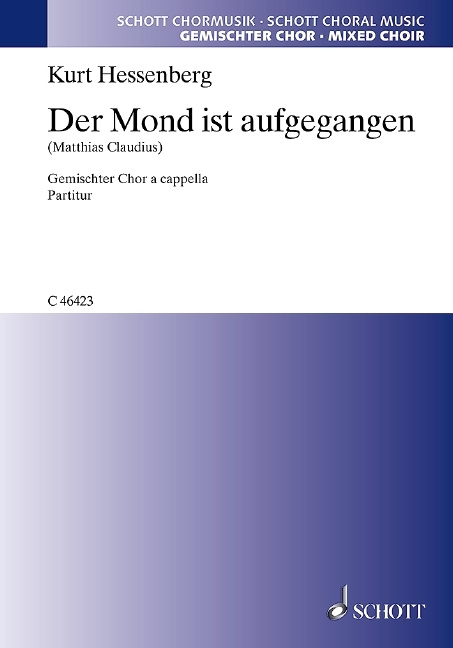 Tiskani izdelki 2 ABENDLIEDER KURT HESSENBERG