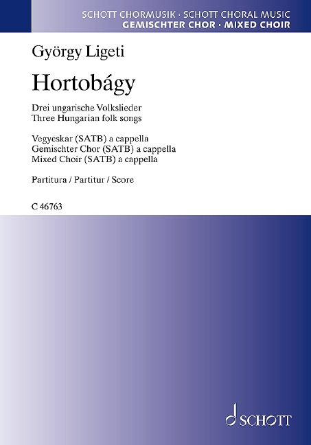 Printed items HORTOBAGY GYORGY LIGETI