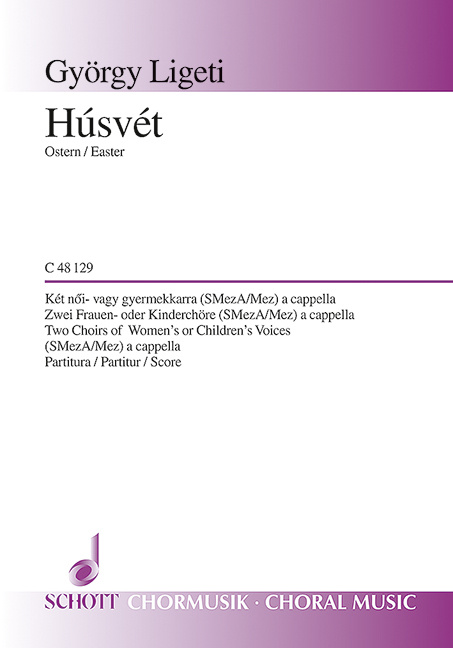 Printed items HUSVET GYORGY LIGETI