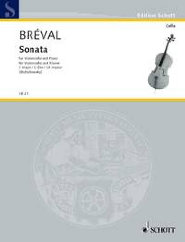 Knjiga SONATE C VIOLONCELLE JEAN-BAPTISTE BREVAL