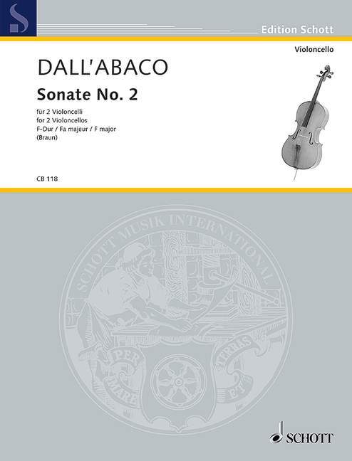Drucksachen SONATA NO. 2 F MAJOR JOSEPH CLEMENS FERDI