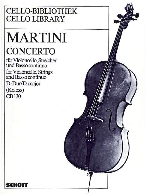 Drukwerk CONCERTO D MAJOR GIOVANNI BATTISTA MA