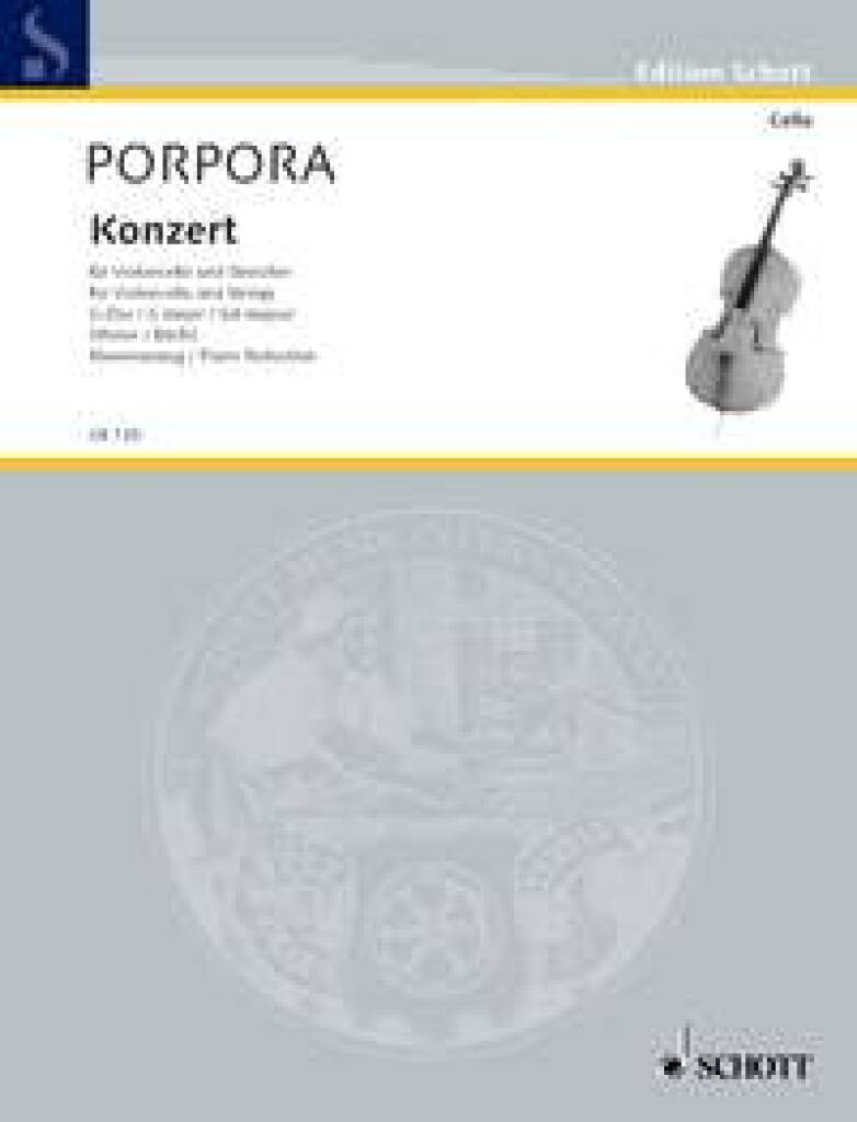 Книга CONCERTO SOL (MOSER/BAECHI) NICOLA PORPORA