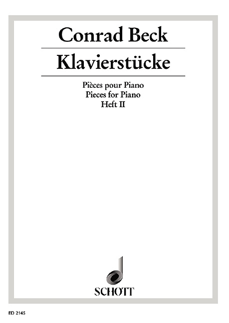 Έντυπα PIANO PIECES BAND 2 PIANO CONRAD BECK