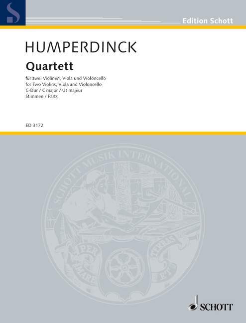 Printed items STRING QUARTET MUSIQUE D'ENSEMBLE-ENSEMBLE DE PARTITIONS ENGELBERT HUMPERDINC