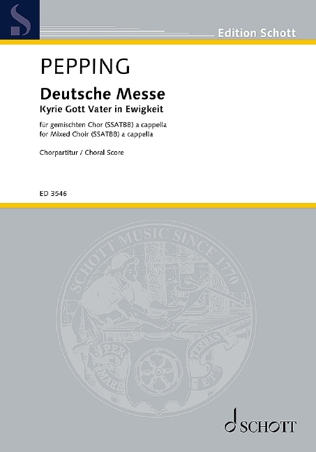 Printed items DEUTSCHE MESSE ERNST PEPPING