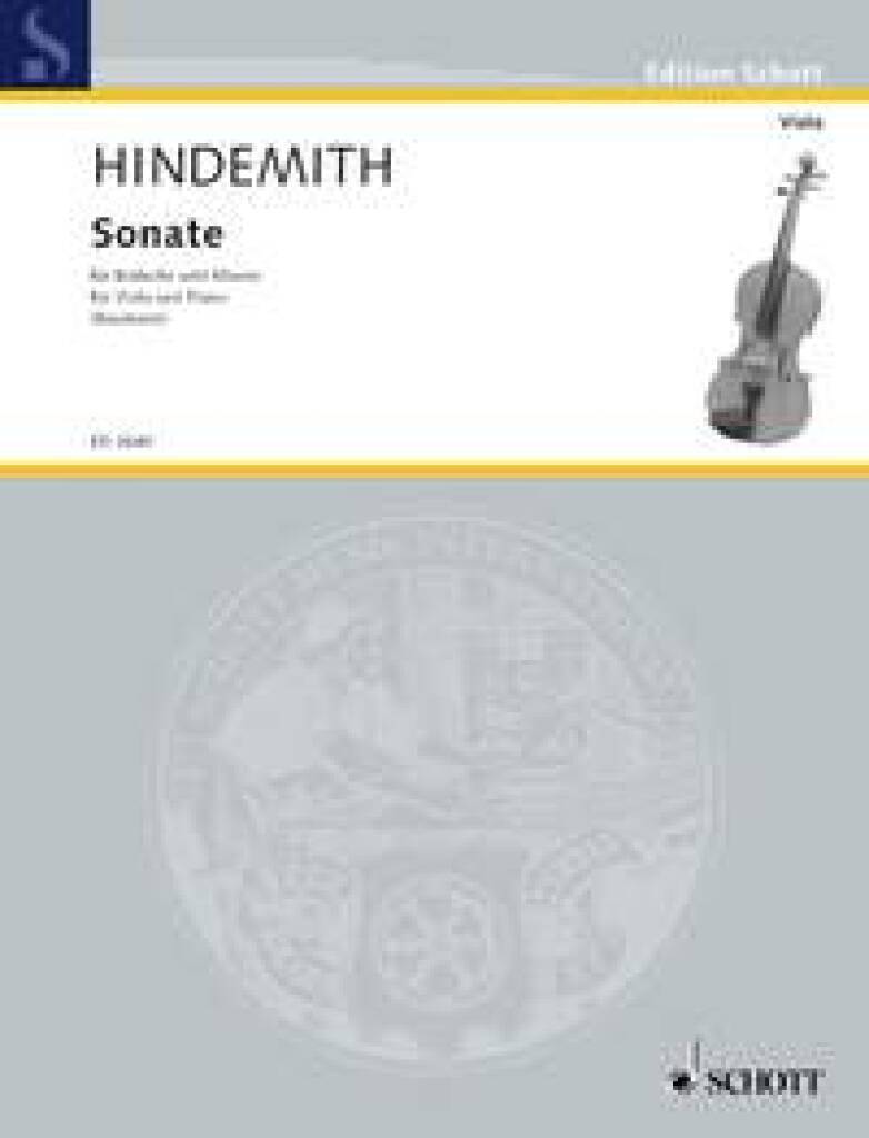 Knjiga SONATA ALTO PAUL HINDEMITH