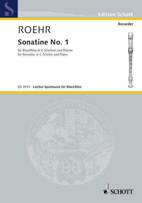 Printed items SONATINE 1 WALTER ROEHR