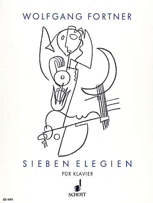Drucksachen SEVEN ELEGIES PIANO WOLFGANG FORTNER