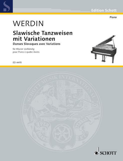 Drucksachen SLAVONIC DANCES WITH VARIATIONS PIANO EBERHARD WERDIN
