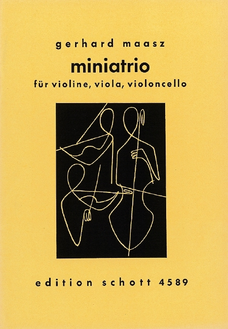 Drukwerk MINIATRIO GERHARD MAASZ