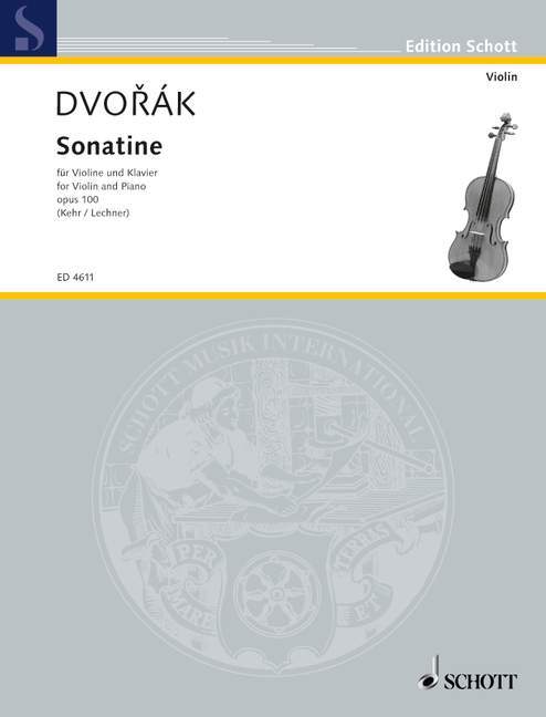 Drucksachen SONATINE OPUS 100 VIOLON ANTONIN DVO AK