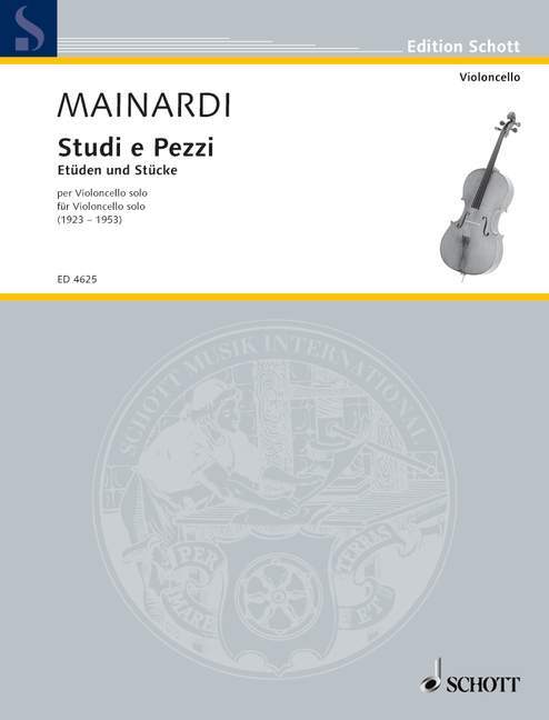 Printed items CELLO VIOLONCELLE ENRICO MAINARDI