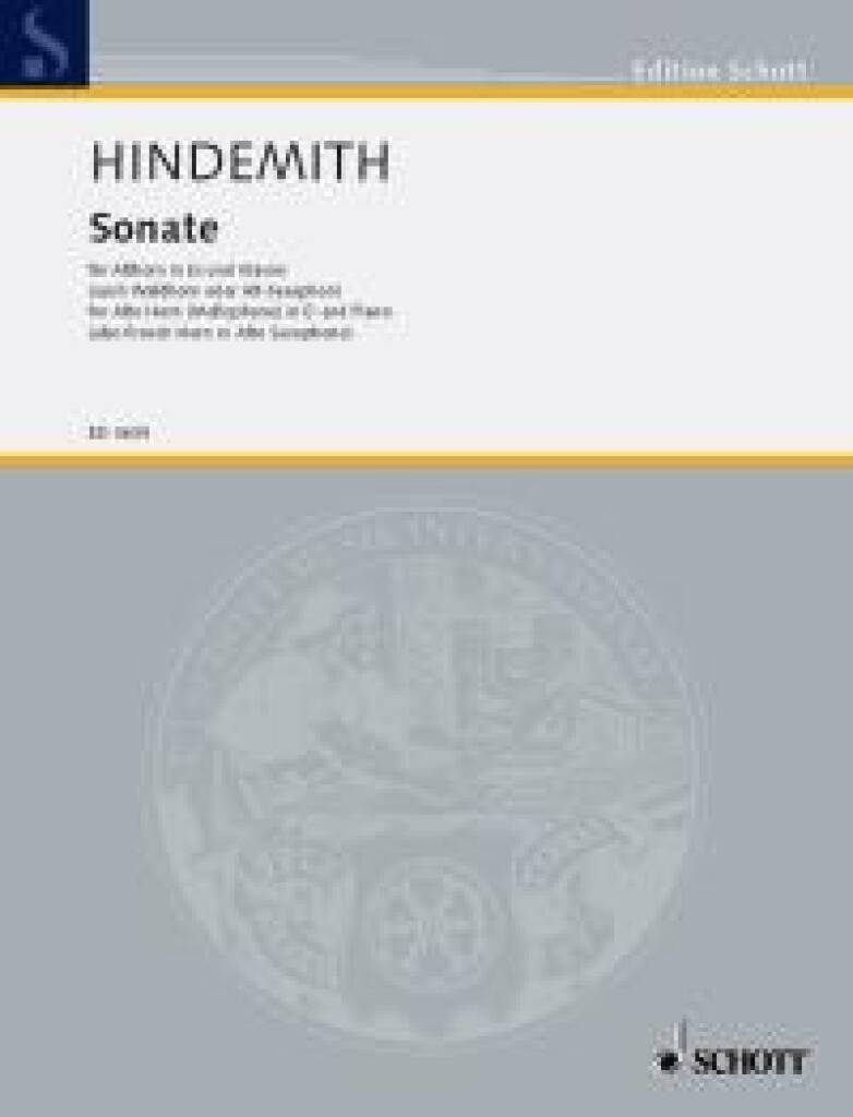 Knjiga SONATE PAUL HINDEMITH