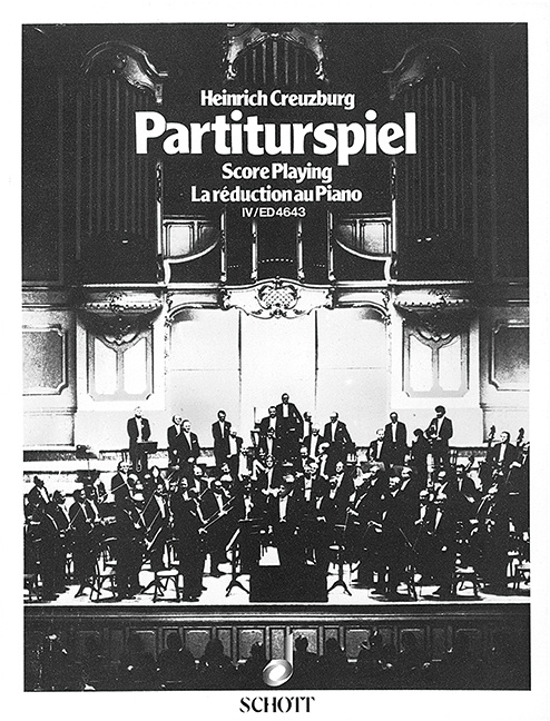 Tlačovina PARTITURSPIEL 4 HEINRICH CREUZBURG